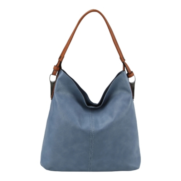 Chic Cream Hobo Bag with Tan Strap - Picture 4 of 8